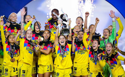 América femenil conquista la Concachampions y logra doblete