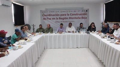 Nueve alcaldes dejan mesa para construcción de la Paz en Guerrero