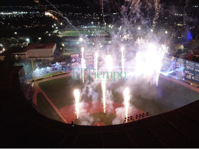 Acereros inaugura temporada de béisbol