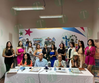 Las candidatas a reina de la ciudad, fueron  12 señoritas de distintas instituciones educativas y empresas