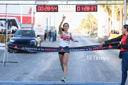 Jessica Flores, campeona 21K