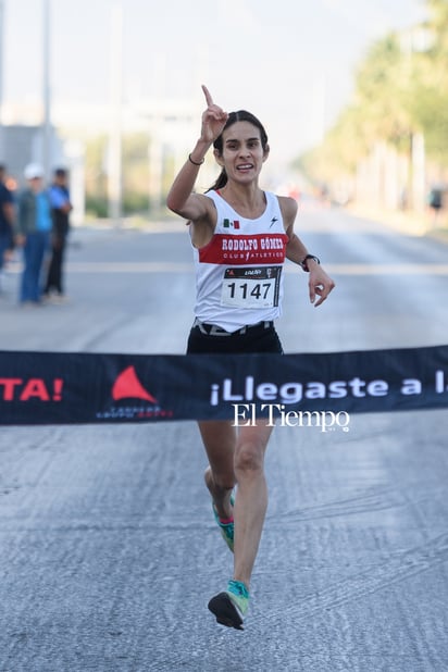 Jessica Flores, campeona 21K