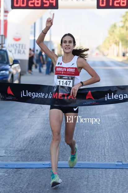 Jessica Flores, campeona 21K