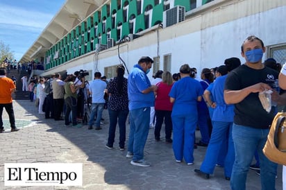 Transpira miedo personal del IMSS