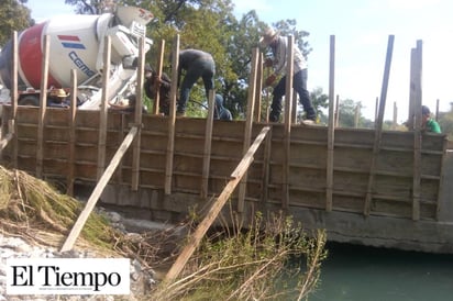 Concluirá obra del puente vado