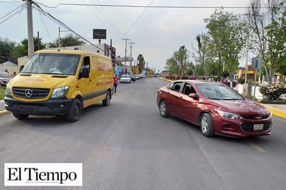 POR IR ´VOLANDO´ PROVOCA ACCIDENTE