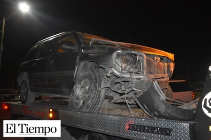 FUERTE COLISIÓN EN EL PUENTE DE AHMSA