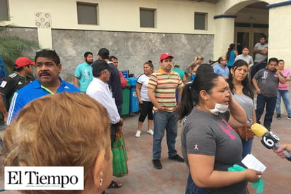 Protestan comerciantes  de plaza Miguel Hidalgo