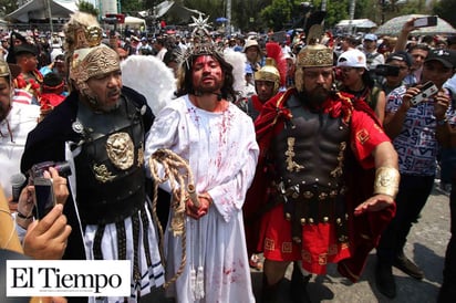 Realizarán pasión de Cristo a 'puerta cerdada'