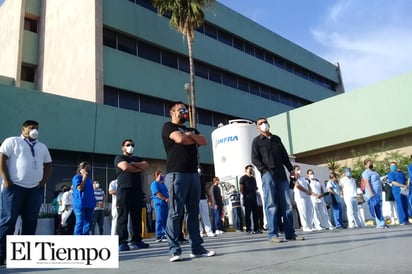 Protestan ante riesgos  de contagio en el IMSS