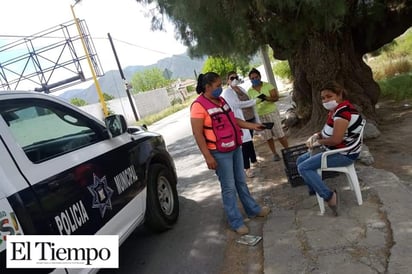 Recorre Salud domicilios