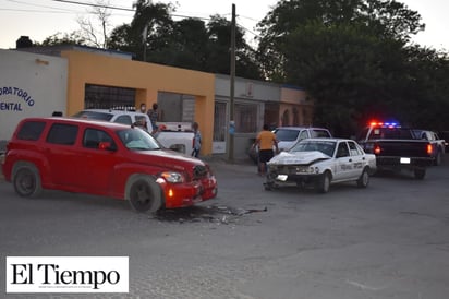 APARATOSO ACCIDENTE EN EL CENTRO