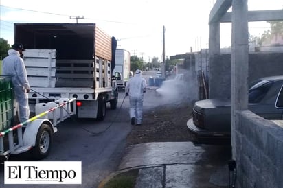 Aumentan sanitizaciones  en colonias, plazas y calles