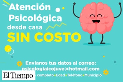 Dan atención psicológica  online gratuita a jóvenes