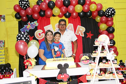 César Rojas Cumple 4 añitos