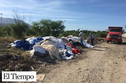 Alarman manteles  tirados en la Otilio