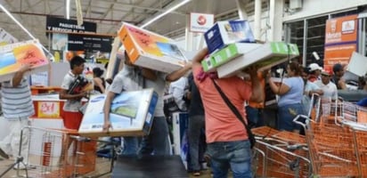 Sin tolerancia a los saqueos en comercios