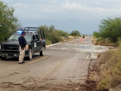 Azotan lluvias y granizo a ejidos de Ocampo