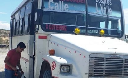 Regresa el transporte con fallas mecánicas