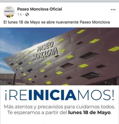 Abre Paseo Monclova sus puertas