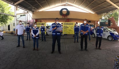 Dan banderazo a la Policía Covid