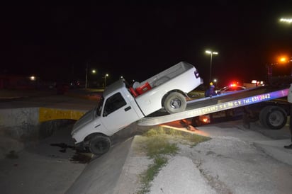 Sale del camino de manera aparatosa