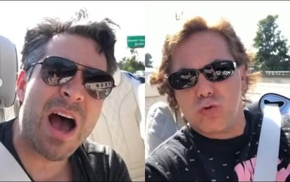 Omar Chaparro y Cristian Castro retan al Covid-19 con dueto de 'Azul'