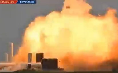 Explota nave de SpaceX tras pruebas en Texas