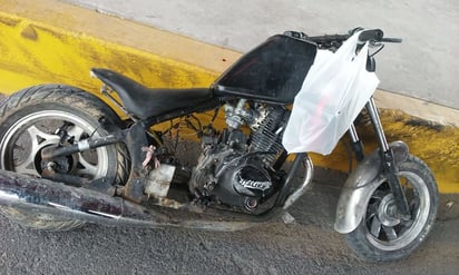 Le falla moto y se amputa los dedos