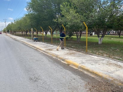 Sanitizan la  Ciudad Deportiva de San Buena