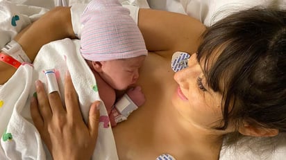 Hanna, de Ha*Ash, comparte momento del nacimiento de su hija