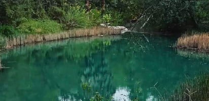 Baja nivel del agua en  el paraje ‘Las Pompas’