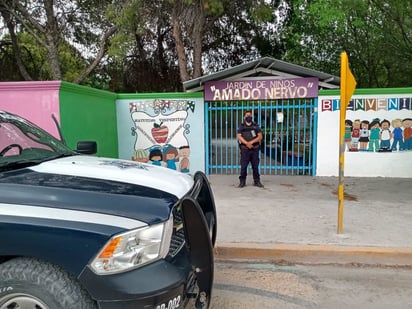 Da vigilancia sp a escuelas de ‘San Buena’