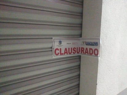 Clausuran expendio