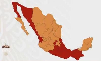 Pasan 17 entidades a naranja; 15, en rojo