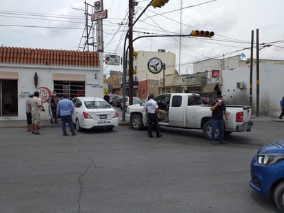 Fuerte accidente en frente al Casino Monclova