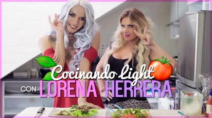 Encantan recetas de Lorena Herrera