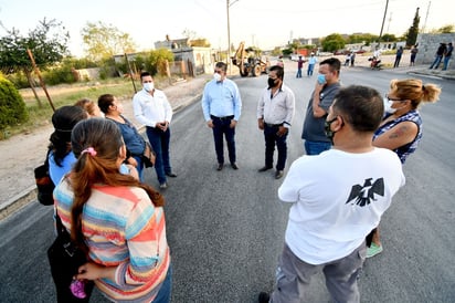 Entregan la  pavimentación de la Calle 11