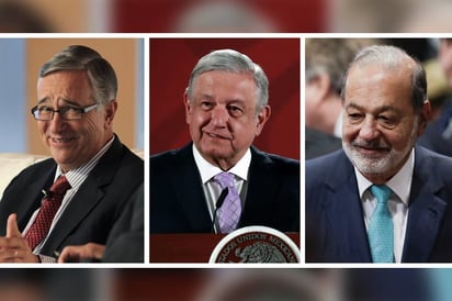 Slim y los otros empresarios viajan con AMLO para la reunión con Trump