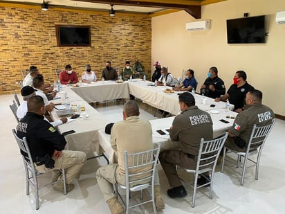 Sesiona  reunión de  Seguridad Regional 