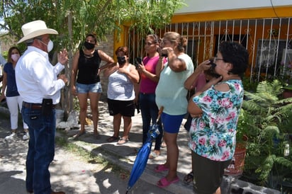 Sin agua frontera: dos pozos dañados