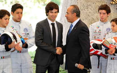 Felipe Calderón esta a favor de Sergio 'Checo' Pérez