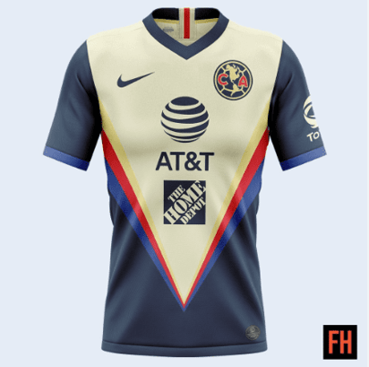 América presenta su nuevo uniforme de local