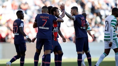 Paris Saint-German golea al Celtic