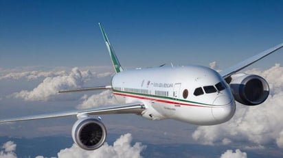 Avión presidencial llegará hoy a México