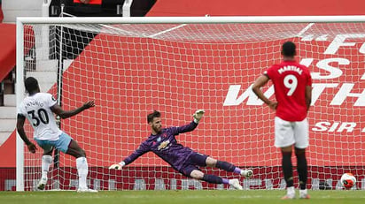 Manchester United empató ante West Ham