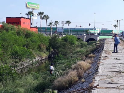 Realizan limpieza del arroyo en Frontera