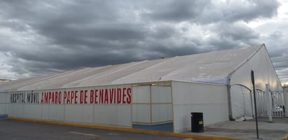 Resiste el hospital móvil paso del huracán ‘Hanna’