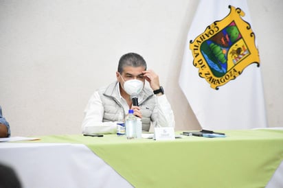 Riquelme visita Monclova para analizar situación sobre COVID-19