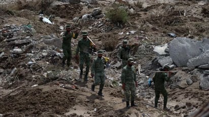 Siguen buscando a Lluvia, la niña que fue arrastrada por un arroyo en Coahuila